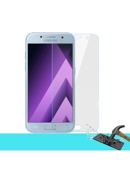 Samsung Galaxy A5 2017 Ekran Koruyucu Yeni Nesil Hd Kalite Tempered Glass Cam