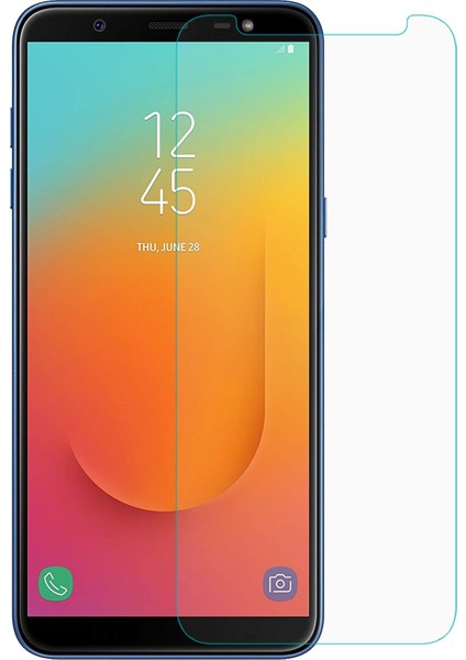 Samsung Galaxy J8 Ekran Koruyucu Yeni Nesil Hd Kalite Tempered Glass Cam