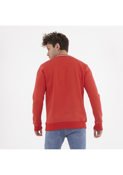 Erkek Basic S-Shırt - Kırmızı indirimleri