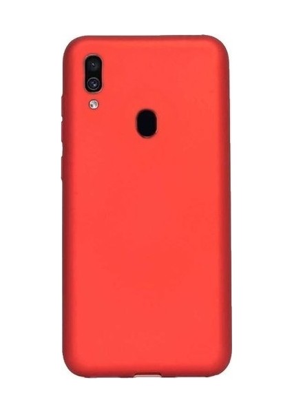 Samsung Galaxy A20 Kılıf Premium Serisi Elden Kaymaz Pürüzsüz Yumuşak Esnek