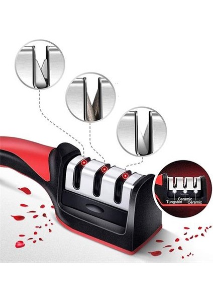 Clayton 3 In 1 Bıçak Bileyici