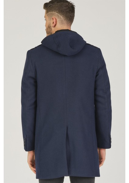 PLT8406 Erkek Palto-Lacivert fiyatları