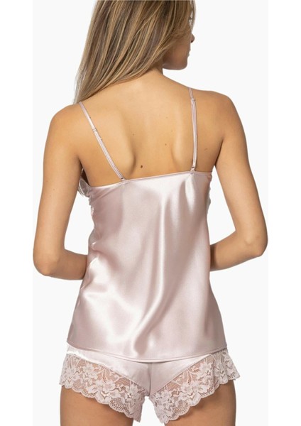 Pıerre Cardın 405 Kadın Saten Dantelli Şort Takım Gecelik indirimleri