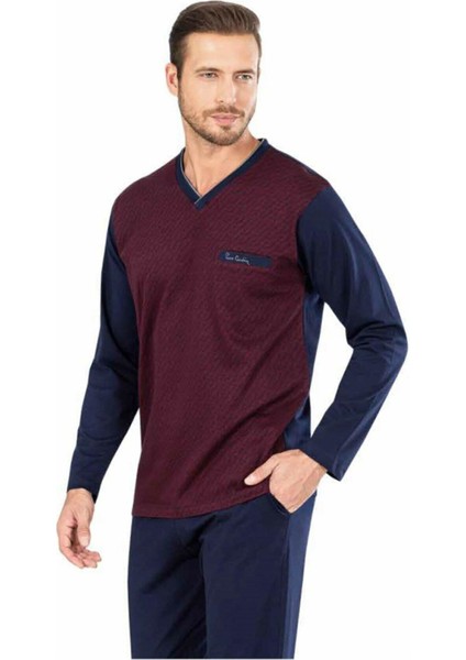 5474 Erkek Jakarlı Pijama 22K