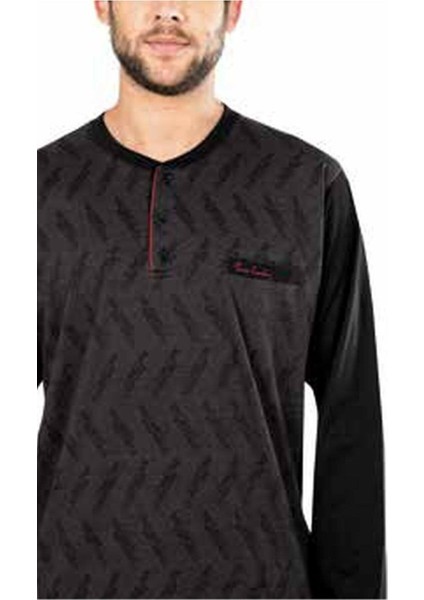 5471 Erkek Jakarlı Pijama 22K