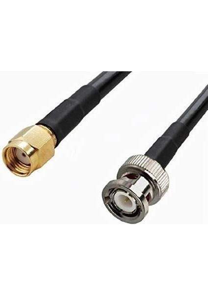 Bnc Erkek Rp-Sma Erkek Kablo 1 Metre