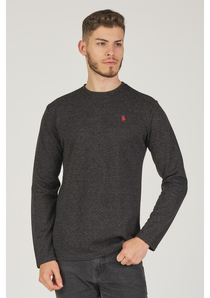 V4001 Erkek Sweatshirt-Siyah