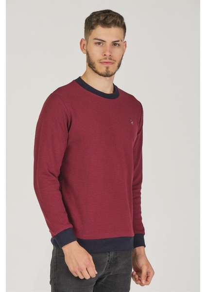 V4004 Erkek Sweatshirt-Bordo fırsatları