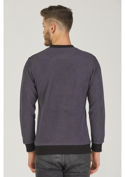 V4004 Erkek Sweatshirt-Antrasit