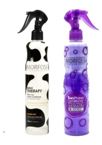 Milk Therapy Fön Suyu 400 ml & Keratin Fön Suyu 400 ml
