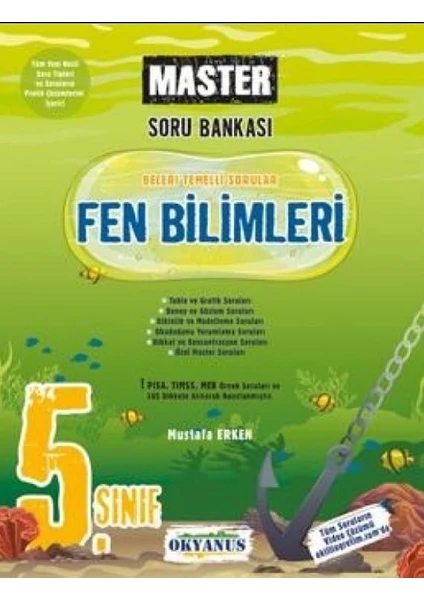 Okyanus Yayınları 5. Sınıf Master Fen Bilimleri Soru Bankası