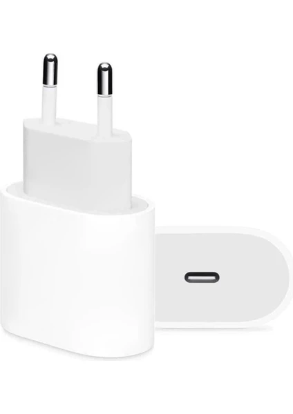 Apple iPhone Uyumlu 11 Usb-C Güç Adaptörü, Type-C Priz Şarj Cihazı Adaptörü