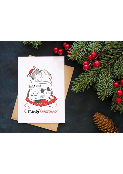 Yılbaşı Tebrik Kartı-Happy New Year Card-Yılbaşı Kartpostalı