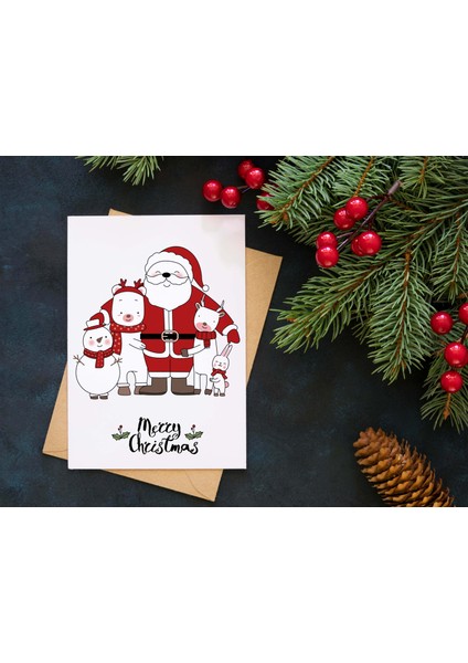 Yılbaşı Tebrik Kartı-Happy New Year Card-Yılbaşı Kartpostalı