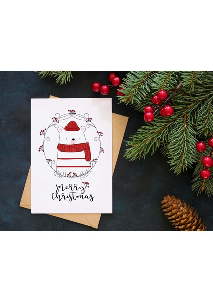 Yılbaşı Tebrik Kartı-Happy New Year Card-Yılbaşı Kartpostalı