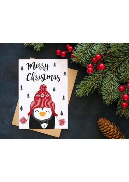 Yılbaşı Tebrik Kartı-Happy New Year Card-Yılbaşı Kartpostalı
