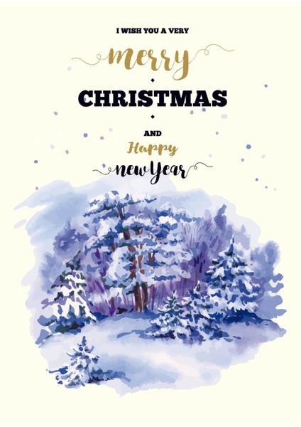 Yılbaşı Tebrik Kartı-Happy New Year Card-Yılbaşı Kartpostalı fiyatları