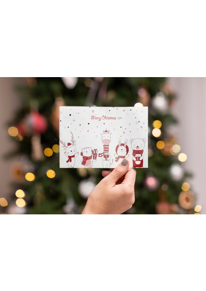 Yılbaşı Tebrik Kartı-Happy New Year Card-Yılbaşı Kartpostalı