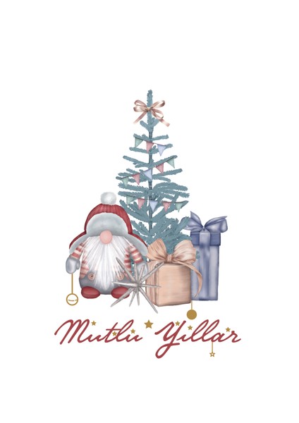 Yılbaşı Tebrik Kartı-Happy New Year Card-Yılbaşı Kartpostalı fiyatları