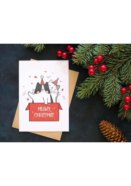 Yılbaşı Tebrik Kartı-Happy New Year Card-Yılbaşı Kartpostalı