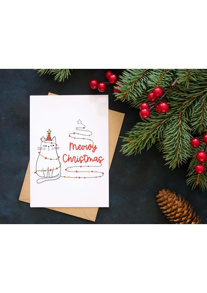 Yılbaşı Tebrik Kartı-Happy New Year Card-Yılbaşı Kartpostalı