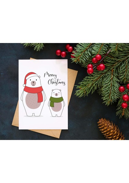 Yılbaşı Tebrik Kartı-Happy New Year Card-Yılbaşı Kartpostalı