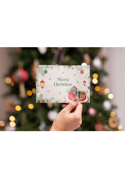 Yılbaşı Tebrik Kartı-Happy New Year Card-Yılbaşı Kartpostalı