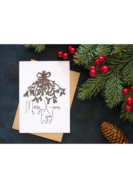 Yılbaşı Tebrik Kartı-Happy New Year Card-Yılbaşı Kartpostalı