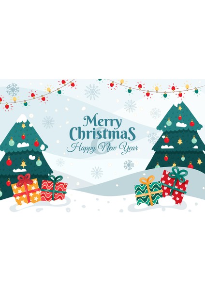 Yılbaşı Tebrik Kartı-Happy New Year Card-Yılbaşı Kartpostalı