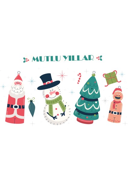 Yılbaşı Tebrik Kartı-Happy New Year Card-Yılbaşı Kartpostalı fiyatları
