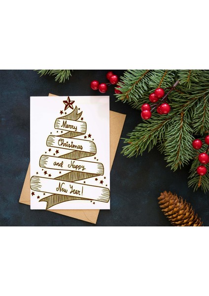 Yılbaşı Tebrik Kartı-Happy New Year Card-Yılbaşı Kartpostalı