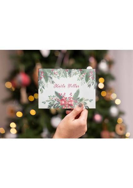 Yılbaşı Tebrik Kartı-Happy New Year Card-Yılbaşı Kartpostalı