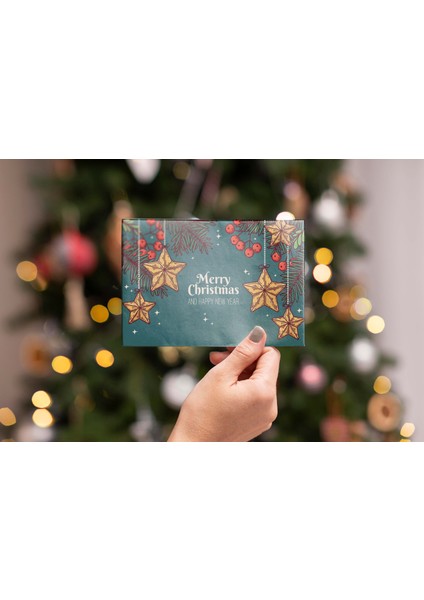 Yılbaşı Tebrik Kartı-Happy New Year Card-Yılbaşı Kartpostalı