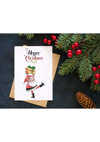 Yılbaşı Tebrik Kartı-Happy New Year Card-Yılbaşı Kartpostalı