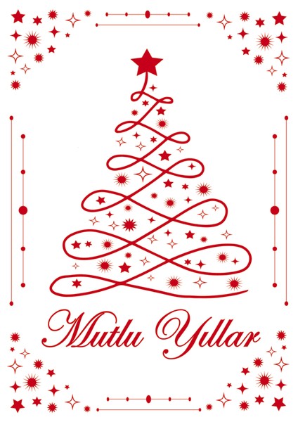 Yılbaşı Tebrik Kartı-Happy New Year Card-Yılbaşı Kartpostalı fiyatları