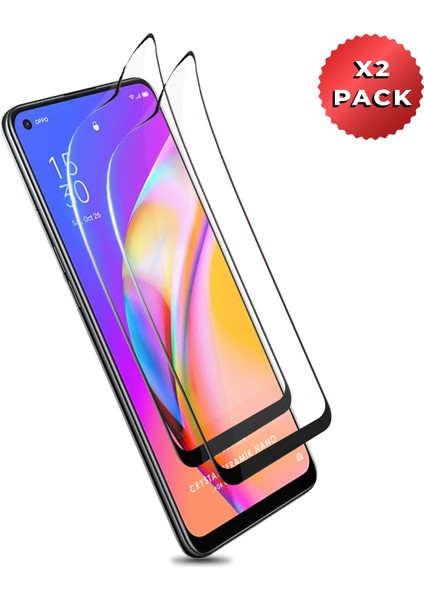 Oppo Reno 5 Lite Crystal Seramik Nano Ekran Koruyucu Siyah (2 Adet) fiyatları