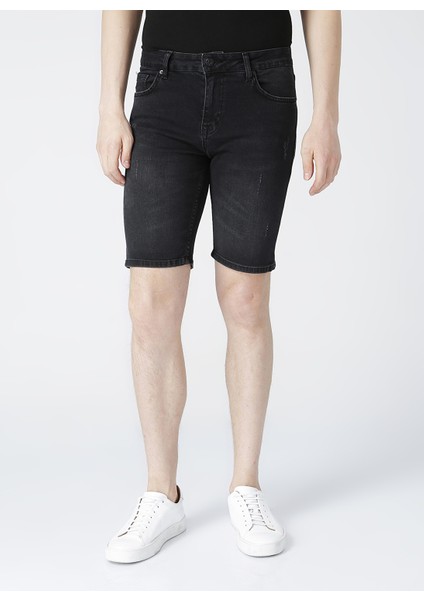 Cepli Siyah Erkek Şort modelleri