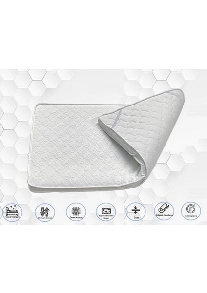 Tek Kişilik Dört Köşe Lastikli 80x130x8 Uyku Pedi Şiltesi modelleri