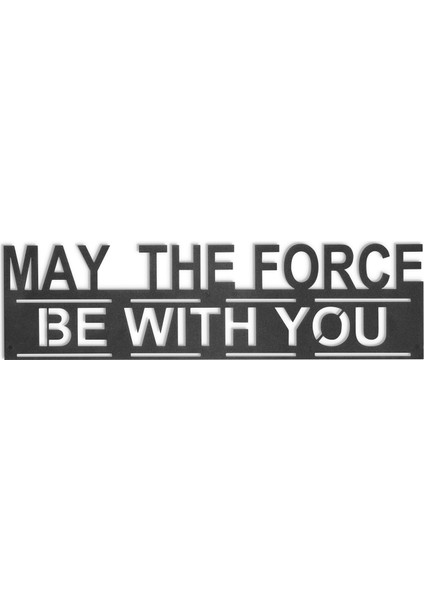 Force Metal Duvar Tablosu