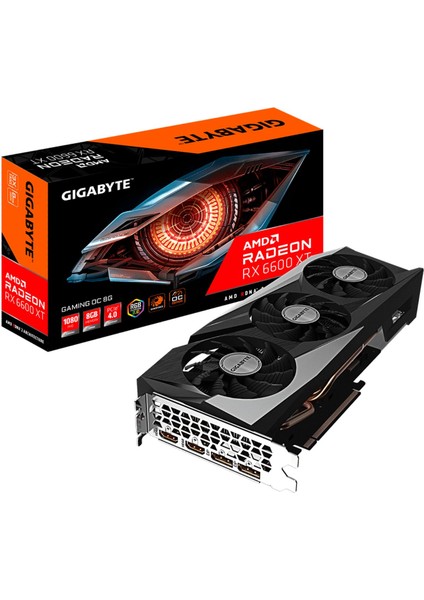 Radeon Rx 6600 Xt Gaming Oc 8g 8gb 128 Bit Gddr6 (Pcı-Express 4.0 + Hdmı) Ekran Kartı GV-R66XTGAMING Oc-8gd