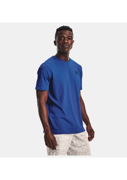 Erkek UA Sportstyle Left Chest Kısa Kollu Tişört 1326799-432