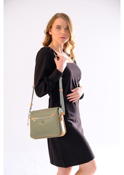 Kadın 3 Bölmeli Ayarlanabilir Uzun Askılı Postacı ve Omuz Çantası MDS4013 fiyatları