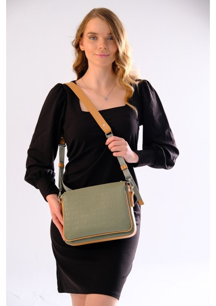 Kadın 3 Bölmeli Ayarlanabilir Uzun Askılı Postacı ve Omuz Çantası MDS4013 modelleri