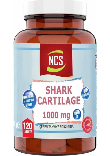 Köpek Balığı Kıkırdağı + Demir + Vitamin D 3 + Shark Cartilage 120 Tablet x 2 Kutu fiyatları