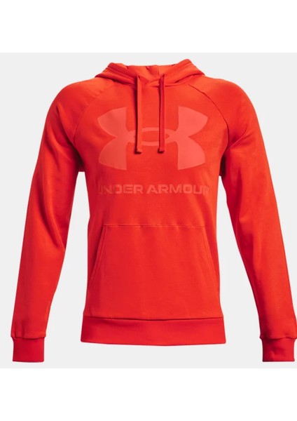 Under Armour Erkek UA Rival Fleece Big Logo Kapüşonlu Üst 1357093-296