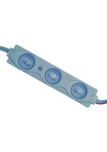Mercekli Modül LED 1.5W - 7 Farklı Renk Kırmızı-5 Adet