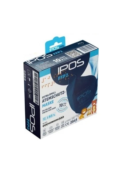 Ipos Ffp2 N95 Extra Small Maske Beyaz