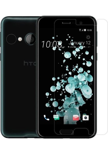 Htc U Play Uyumlu Ekran Koruyucu Kırılmaz Esnek Yeni Hd Kalite Nano Camşeffaf