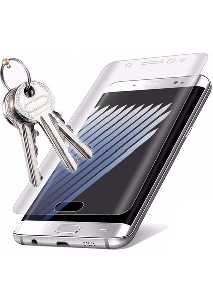 Samsung Galaxy S8 Ekran Koruyucu Full Tam Kaplayan Kavisli Hd Esnek Filmşeffaf