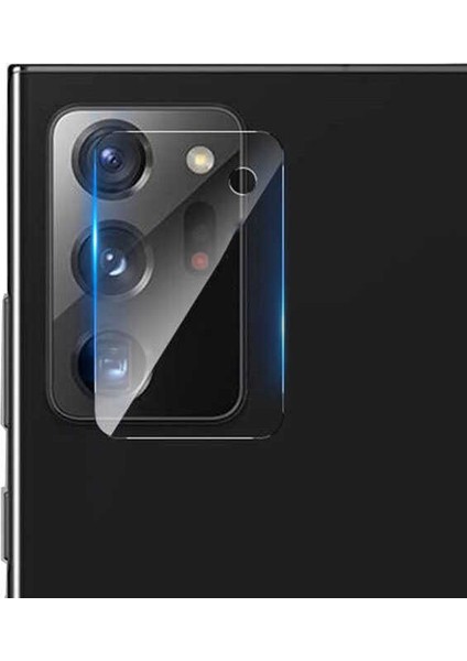 Samsung Galaxy Note 20 Ultra Uyumlu Kamera Lens Koruyucu Esnek Hd 0.2mm Nano Cam
